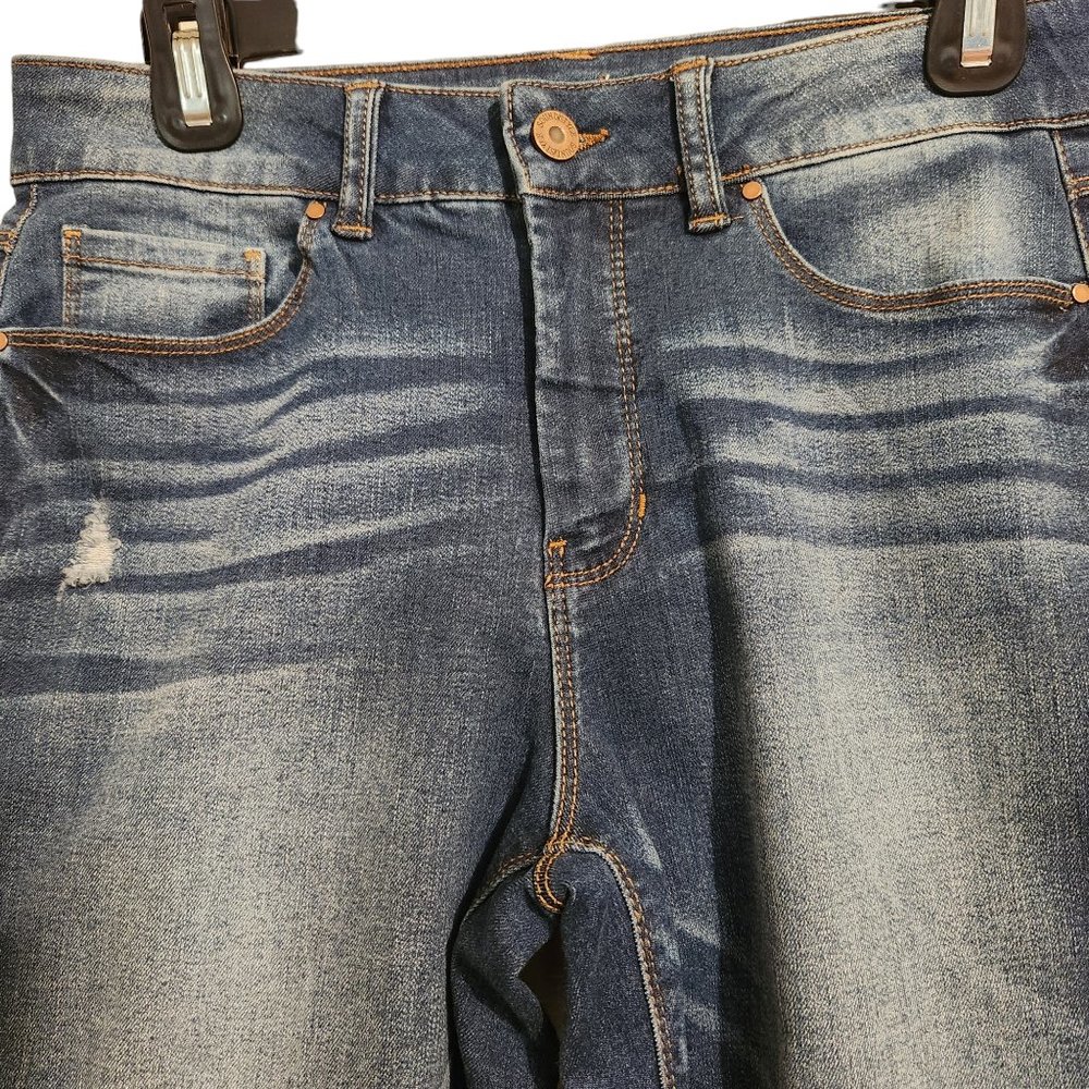 Sound/Style Jamie Crop Slim And Sleek Cropped Jeans Size 6 - Picture 4 of 9
